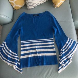 New York & Company Stripped Sweater